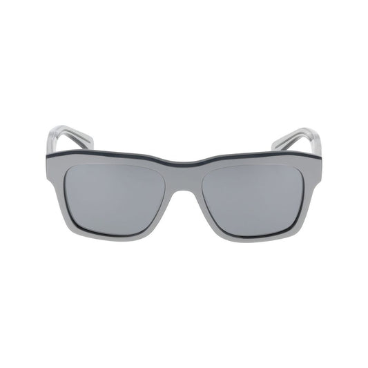 Ferragamo Gray Acetate Sunglasses