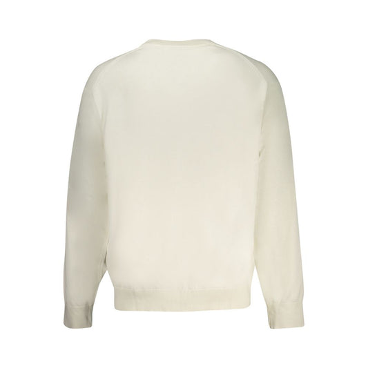 Calvin Klein White Cotton Sweater