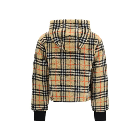 Burberry Multicolor Wool Full-Length Jacket