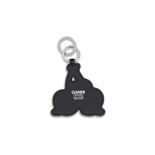 Ganni Multicolor Recycled Leather Keychain