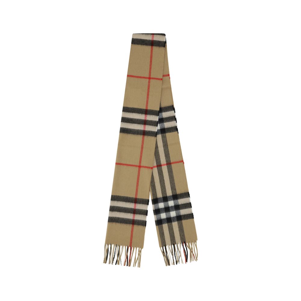 Burberry Brown Cashmere Scarf