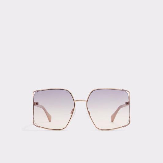 ALDO Rose Gold Polycarbonate Sunglasses