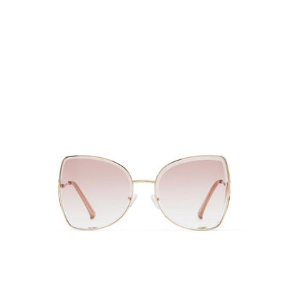 ALDO Gold Polycarbonate Sunglasses