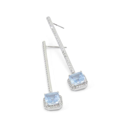 ALDO Blue Elastane Earrings
