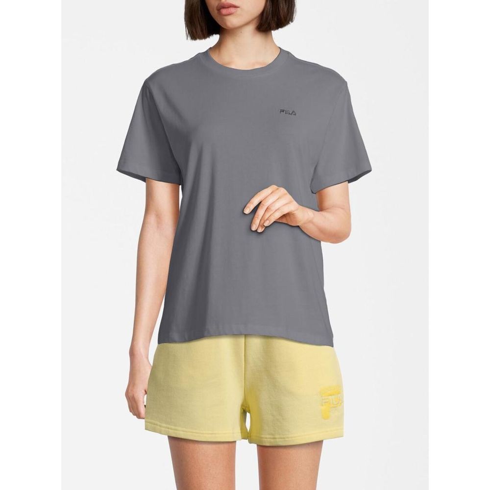 Fila Blue Cotton T-Shirt