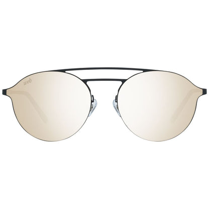 WEB EYEWEAR Black Metal Sunglasses