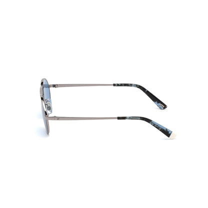 WEB EYEWEAR Gray Metal Sunglasses