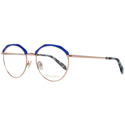 Emilio Pucci Purple Metal Glasses (Frames)