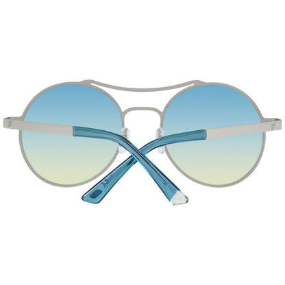 WEB EYEWEAR Gold Metal Sunglasses