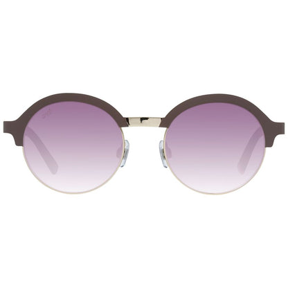 WEB EYEWEAR Gold Metal Sunglasses