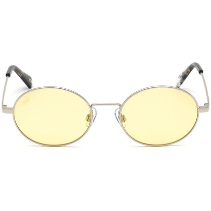 WEB EYEWEAR Gold Metal Sunglasses
