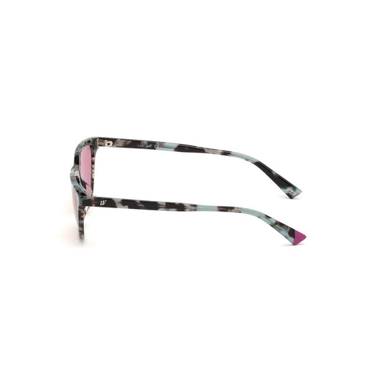 WEB EYEWEAR Brown Plastic Sunglasses