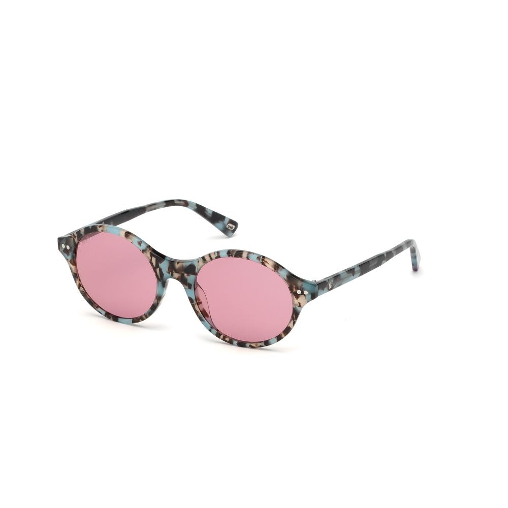 WEB EYEWEAR Brown Plastic Sunglasses