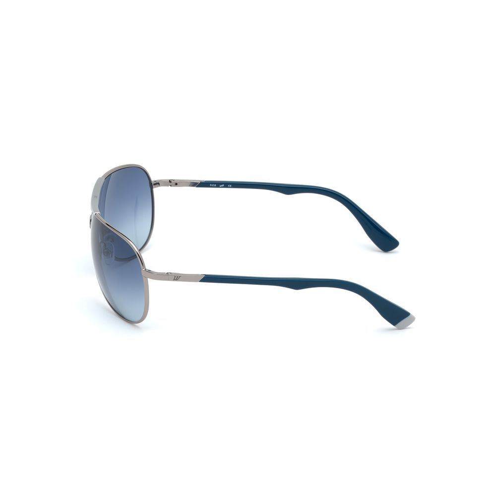 WEB EYEWEAR Gray Metal Sunglasses
