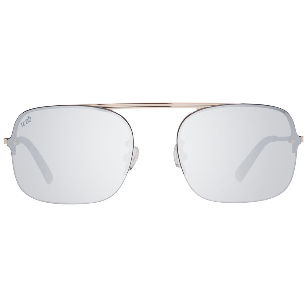 WEB EYEWEAR Copper Metal Sunglasses