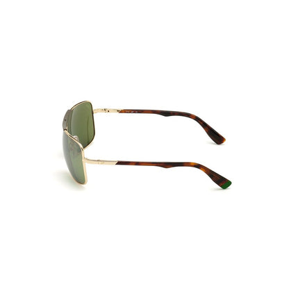 WEB EYEWEAR Gold Metal Sunglasses