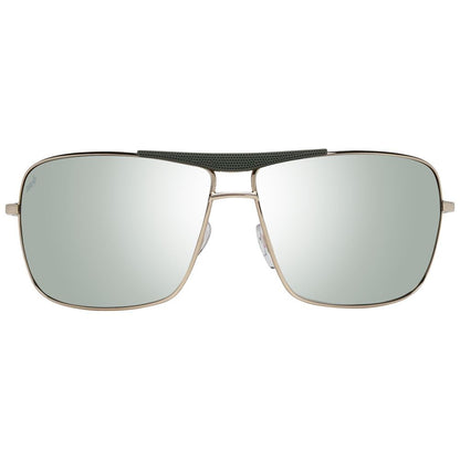 WEB EYEWEAR Gold Metal Sunglasses