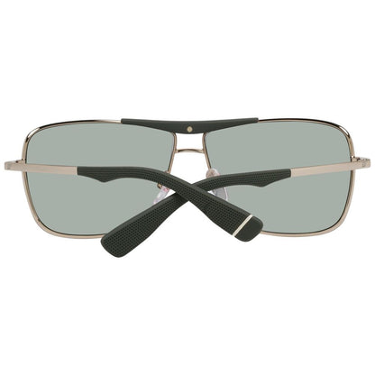 WEB EYEWEAR Gold Metal Sunglasses