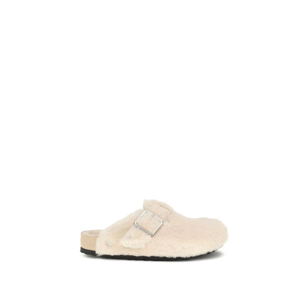 BIRKENSTOCK 1774 Cream Lamb Ovis Aries Aries Mules