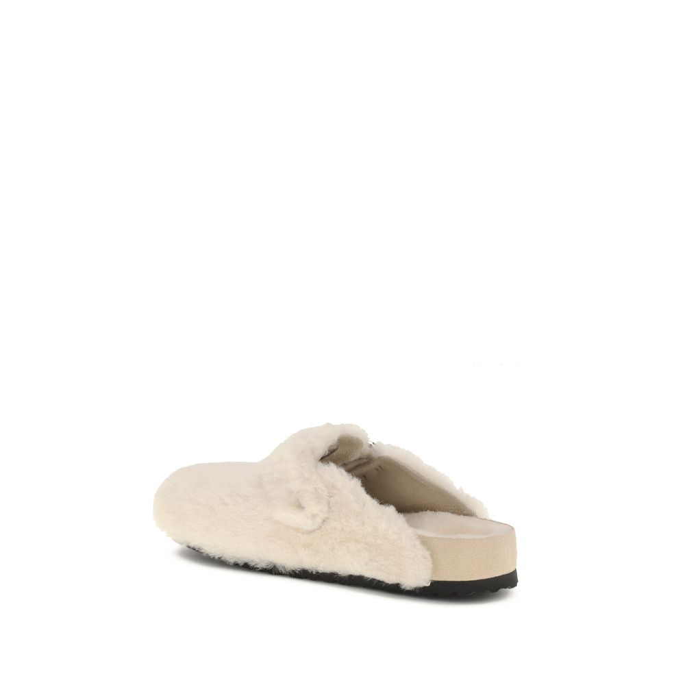 BIRKENSTOCK 1774 Cream Lamb Ovis Aries Aries Mules