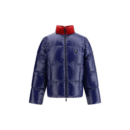 MONCLER x ASAP ROCKY Blue Polyamide Coat