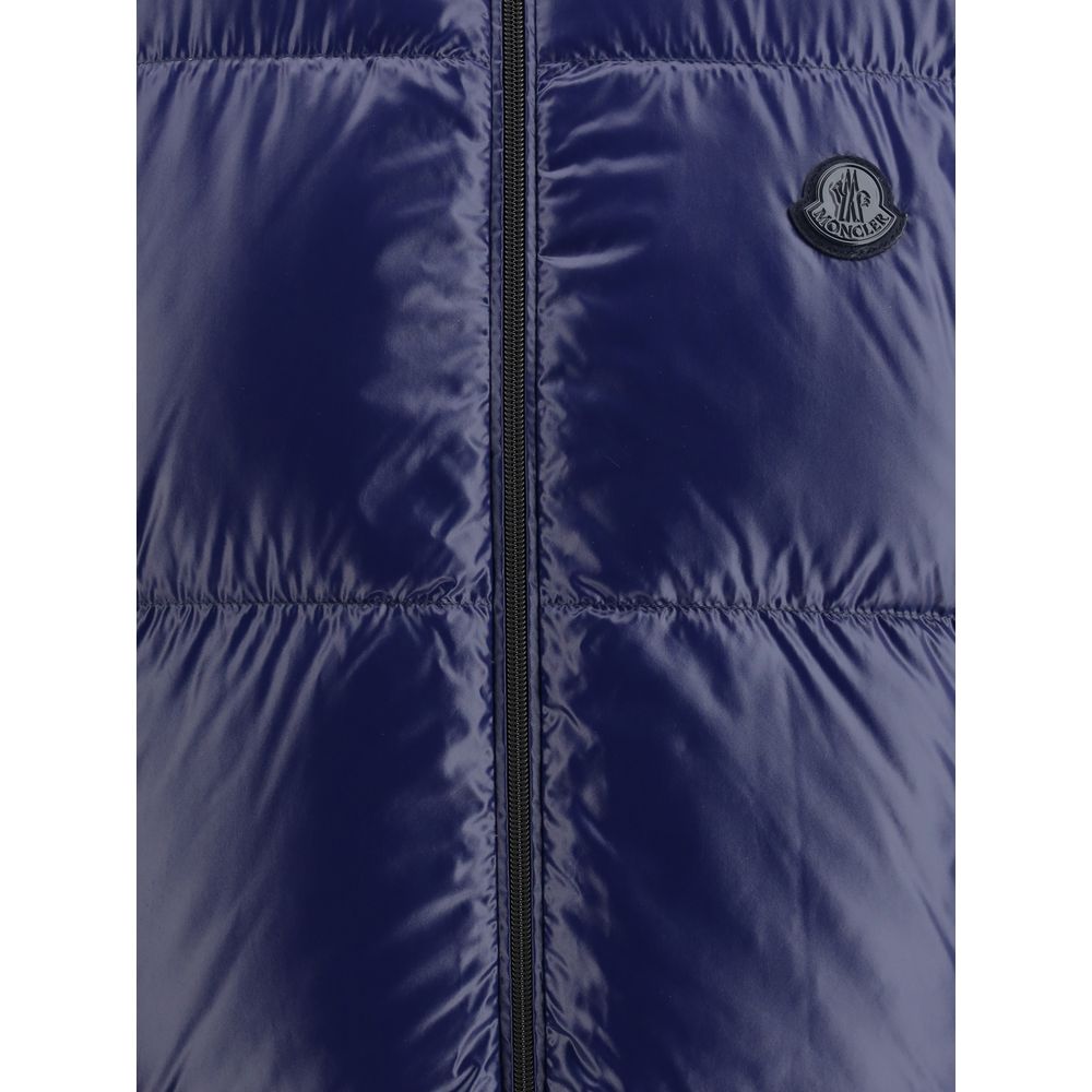 MONCLER x ASAP ROCKY Blue Polyamide Coat