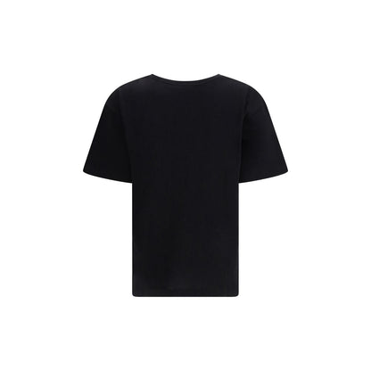Valentino Garavani Black Cotton T-Shirt