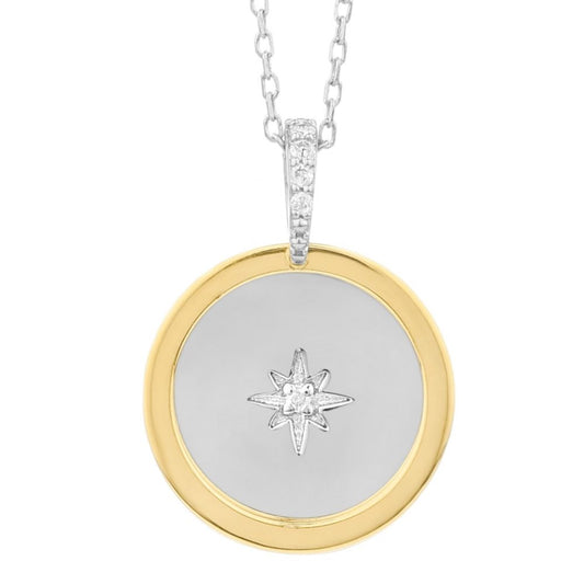 SECRECY Gray Silver Necklace