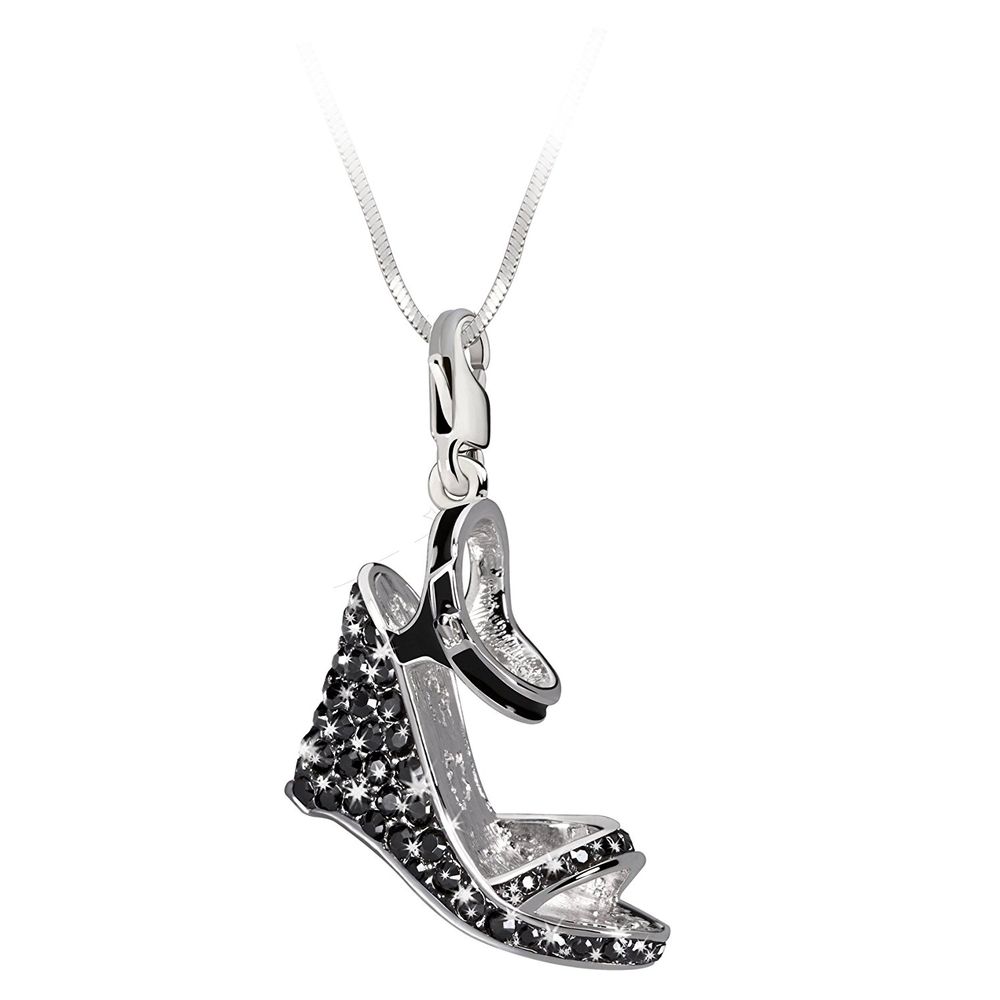 GLAMOUR Black Silver Bracelet