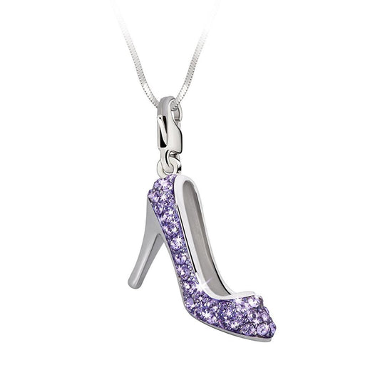 GLAMOUR Purple Silver Bracelet