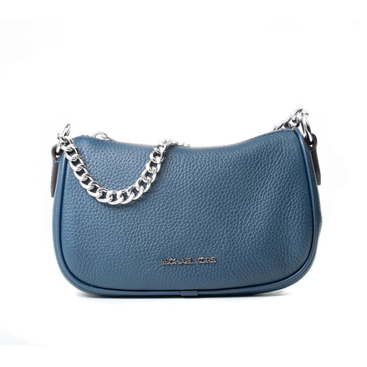 Michael Kors Blue Leather Shoulder Bag