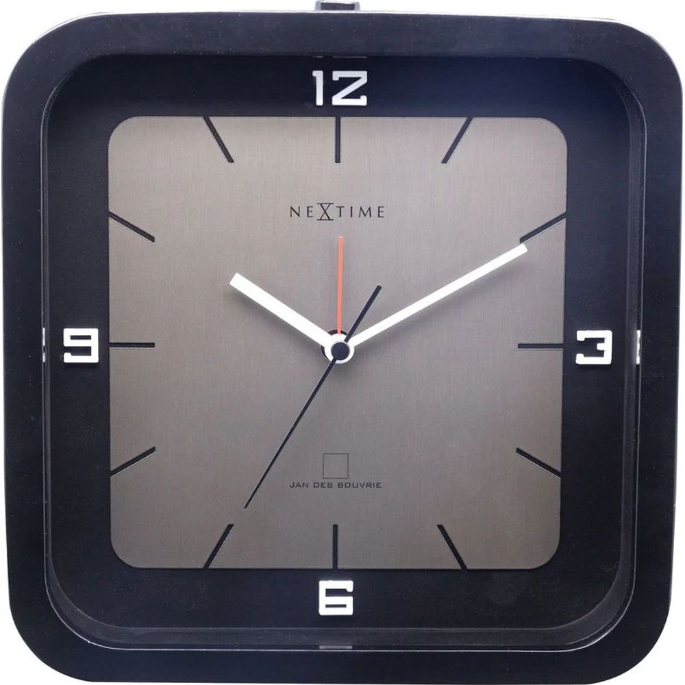 NEXTIME Black Wood Dress Watch