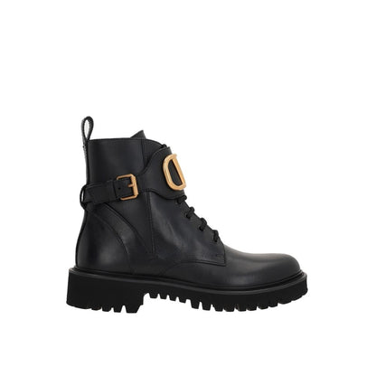 Valentino Garavani Black Calfskin Boots