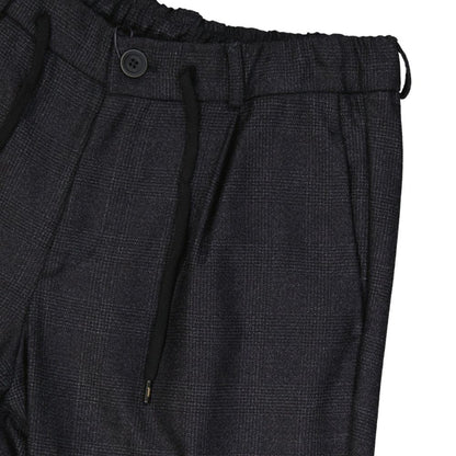 Herno Gray Wool Casual Pants