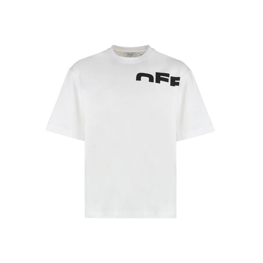 Off-White White Cotton T-Shirt