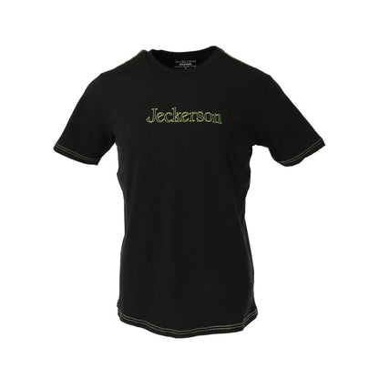 Jeckerson Black Cotton T-Shirt