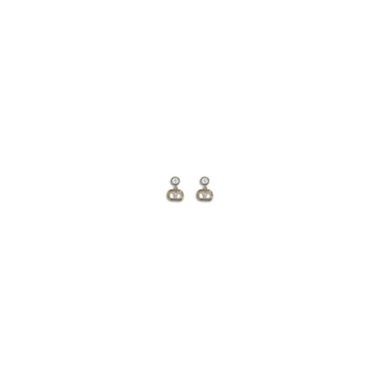 Valentino Garavani Gold Brass Earrings