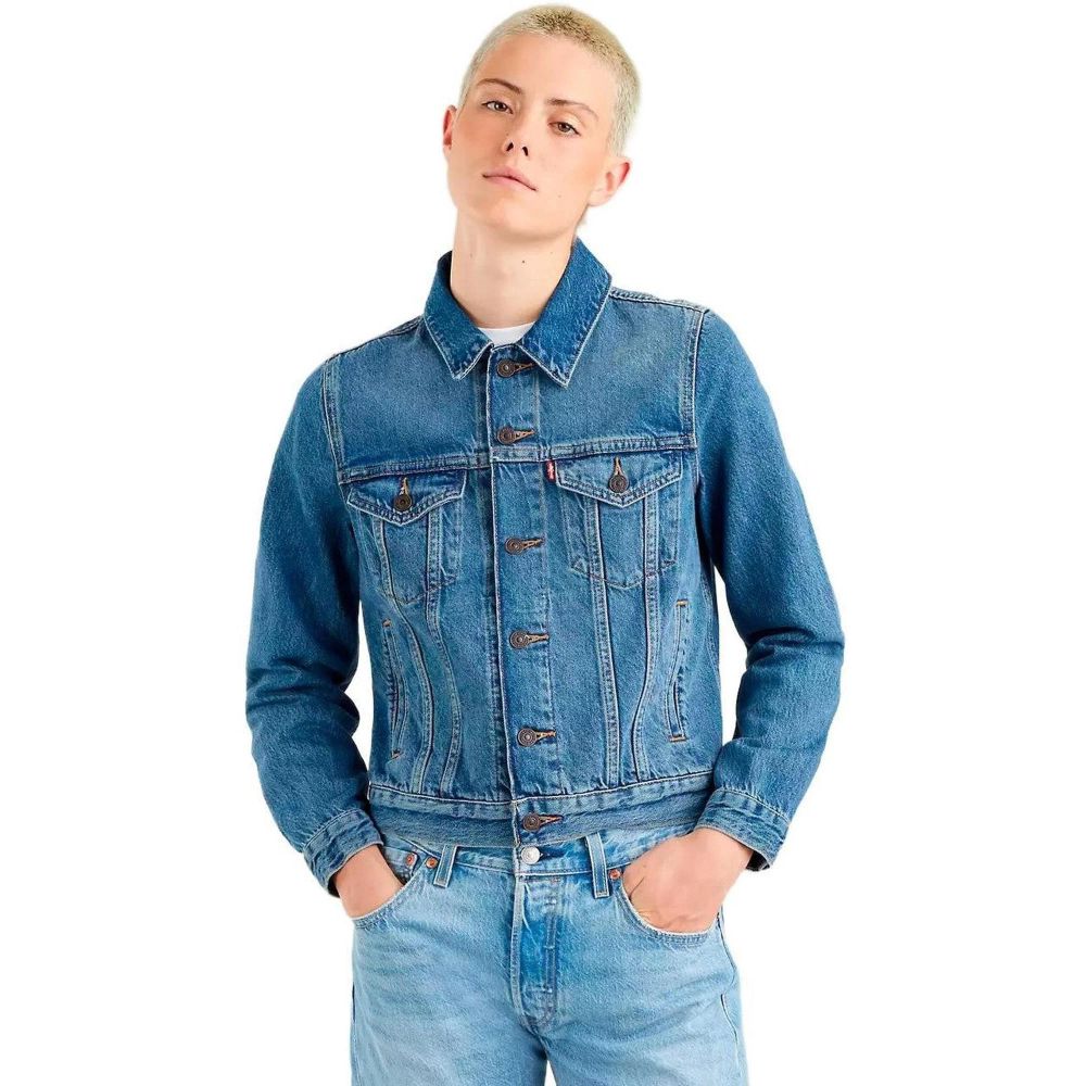 Levi's Light Blue Cotton Denim Jacket