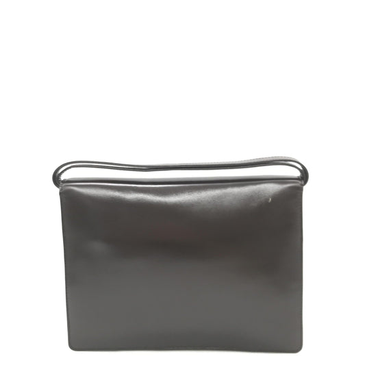 Loewe Black Leather Shoulder Bag