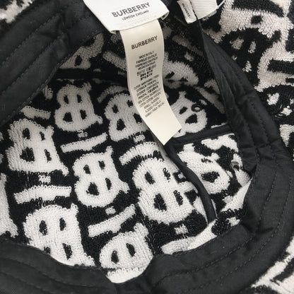 Burberry Cotton Monogram Jacquard Towel Bucket Hat