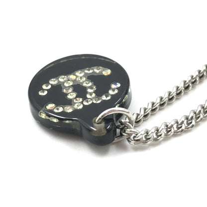 Chanel Coco Mark Rhinestone Necklace