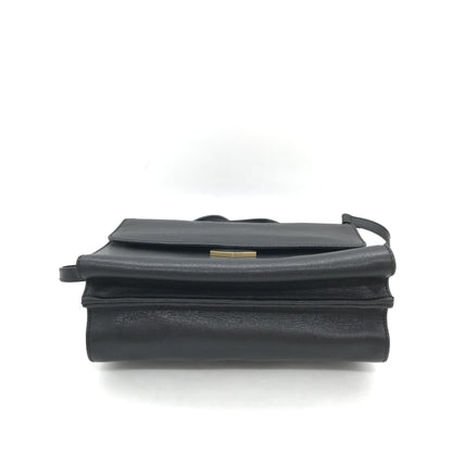 Fendi Demi Jour Black Leather Top Handle Shoulder Bag