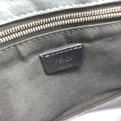 Fendi Leather Pouch With Monster Design