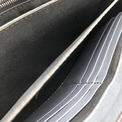 Fendi Leather Pouch With Monster Design