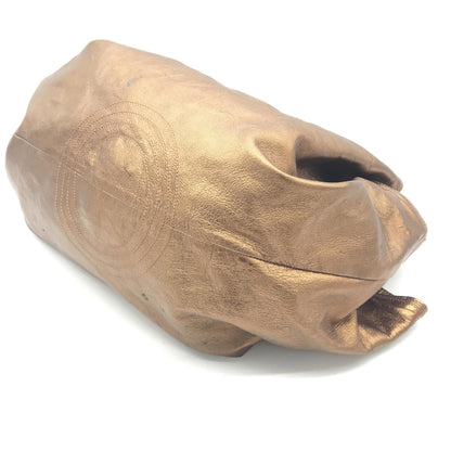 Loewe Metallic Bronze Nappa Aire Beige Shoulder Bag