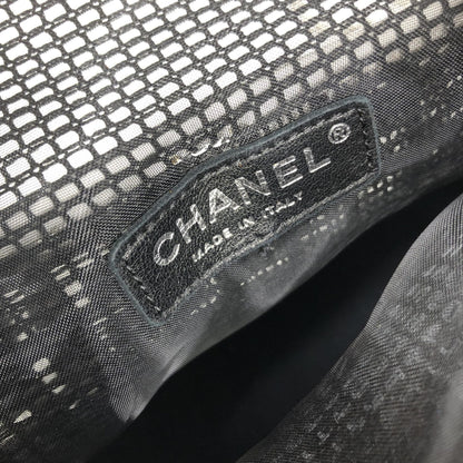 Chanel Mesh And Leather Bucket Bag