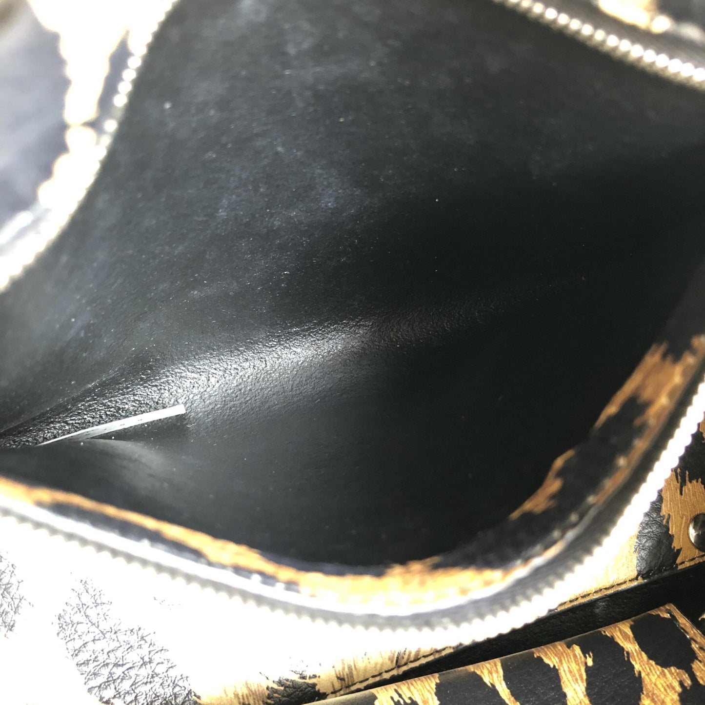 Balenciaga Mini Leopard Print Classic City Bag