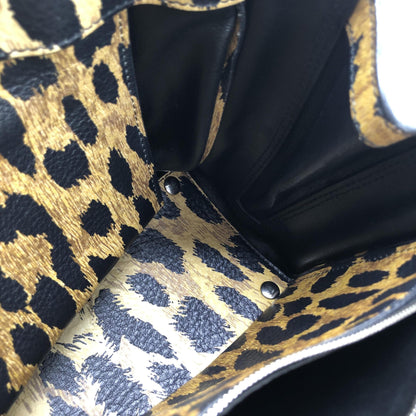 Balenciaga Mini Leopard Print Classic City Bag