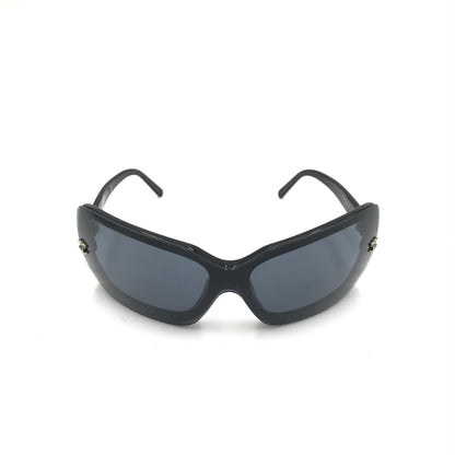 Chanel Oversized Black Sunglasses With Case