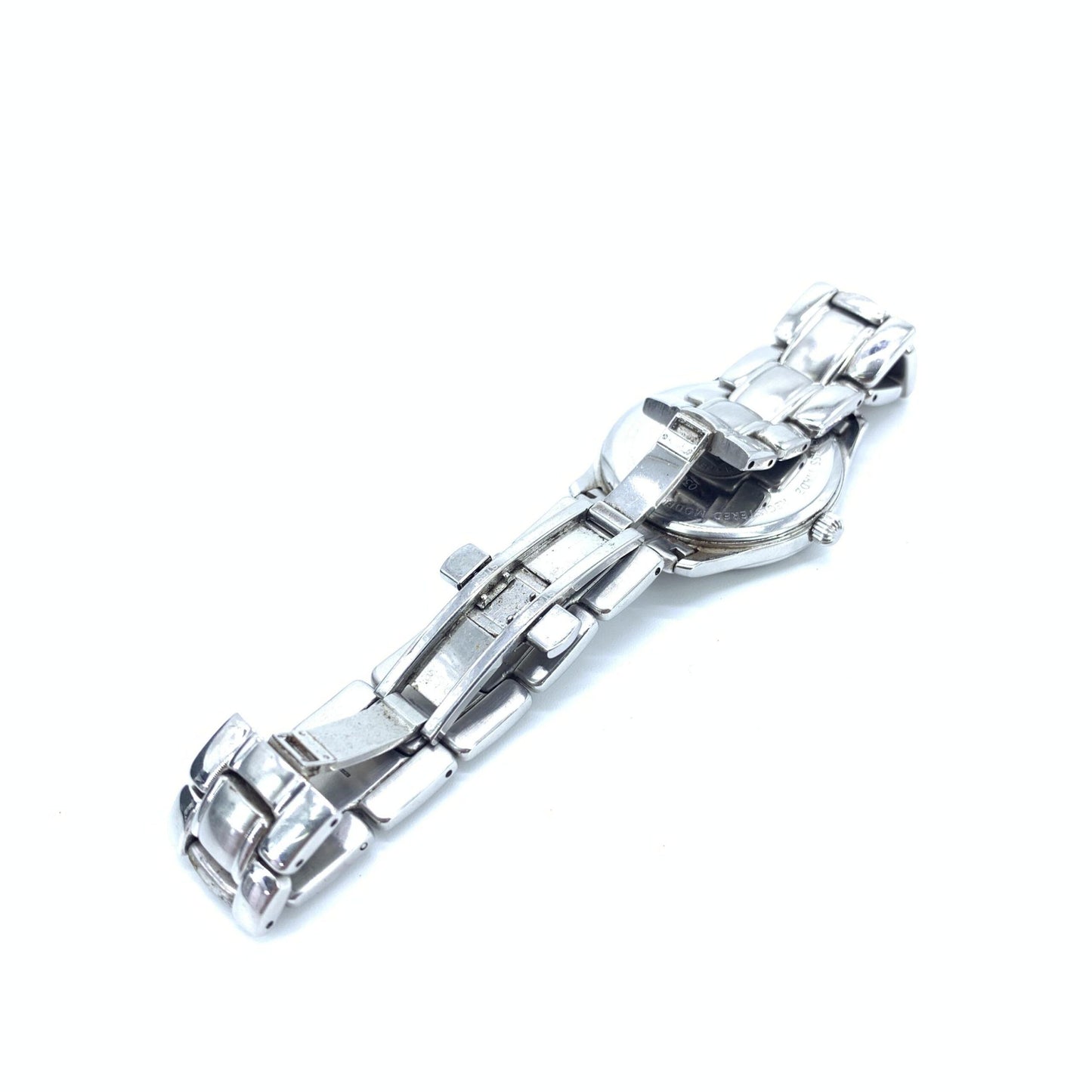 Fendi Pink Champagne Dial Quartz Watch, Stainless Steel